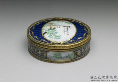 图片[2]-Copper-body painted enamel box, 18th century, Qing dynasty-China Archive